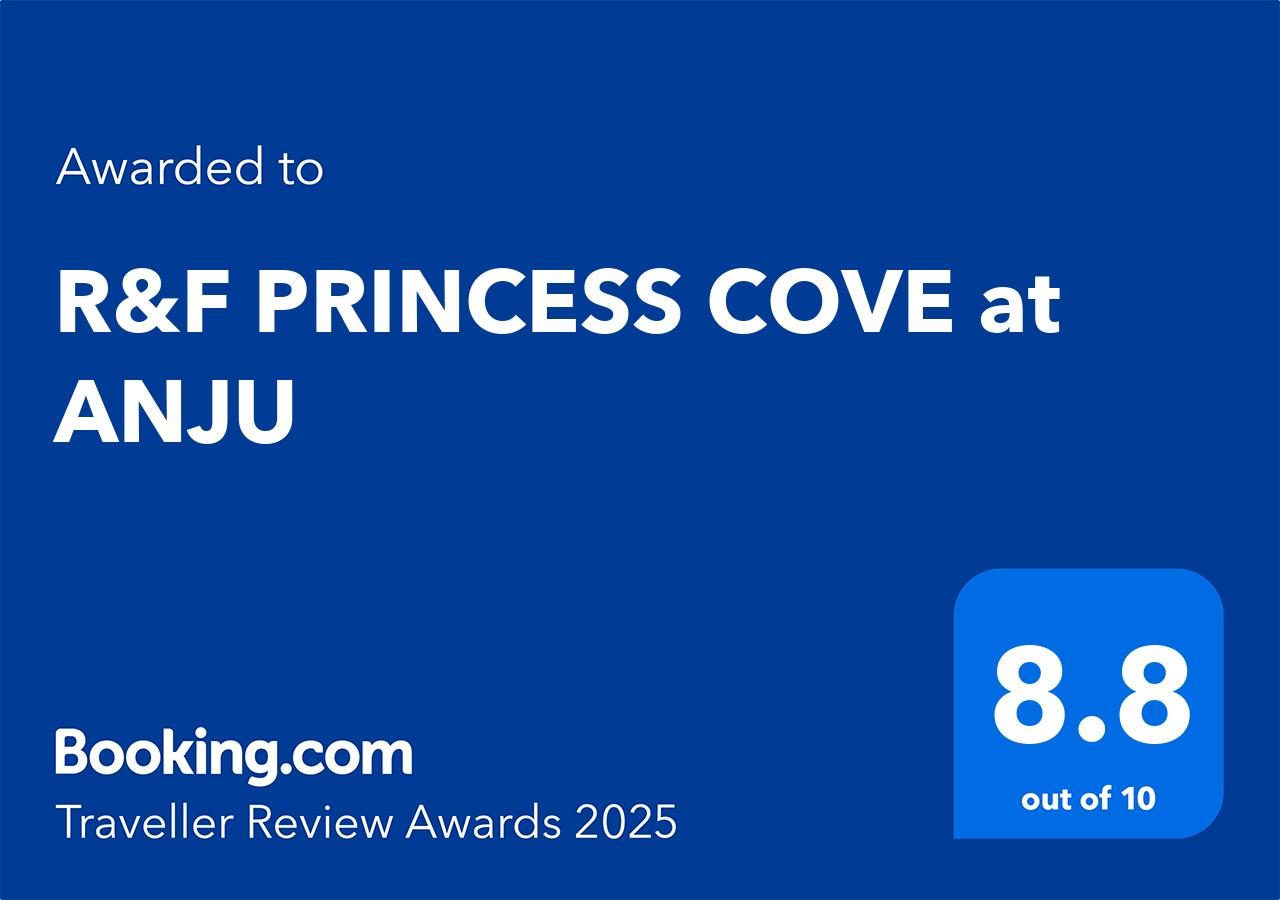 Booking.com Traveller Review Awards 2025 R&F Princess Cove 8.8