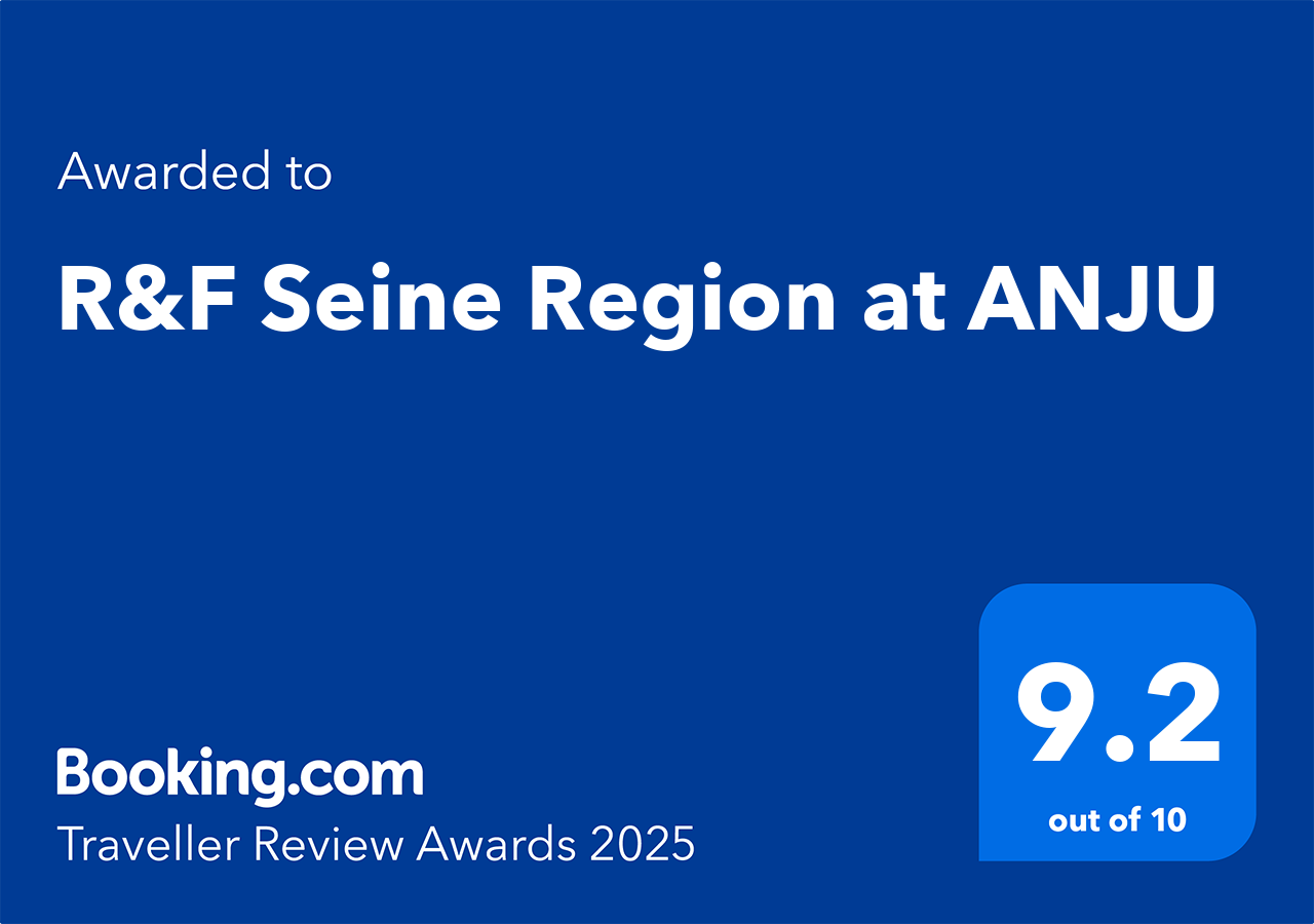 Booking.com Traveller Review Awards 2025 R&F Seine Region 9.2