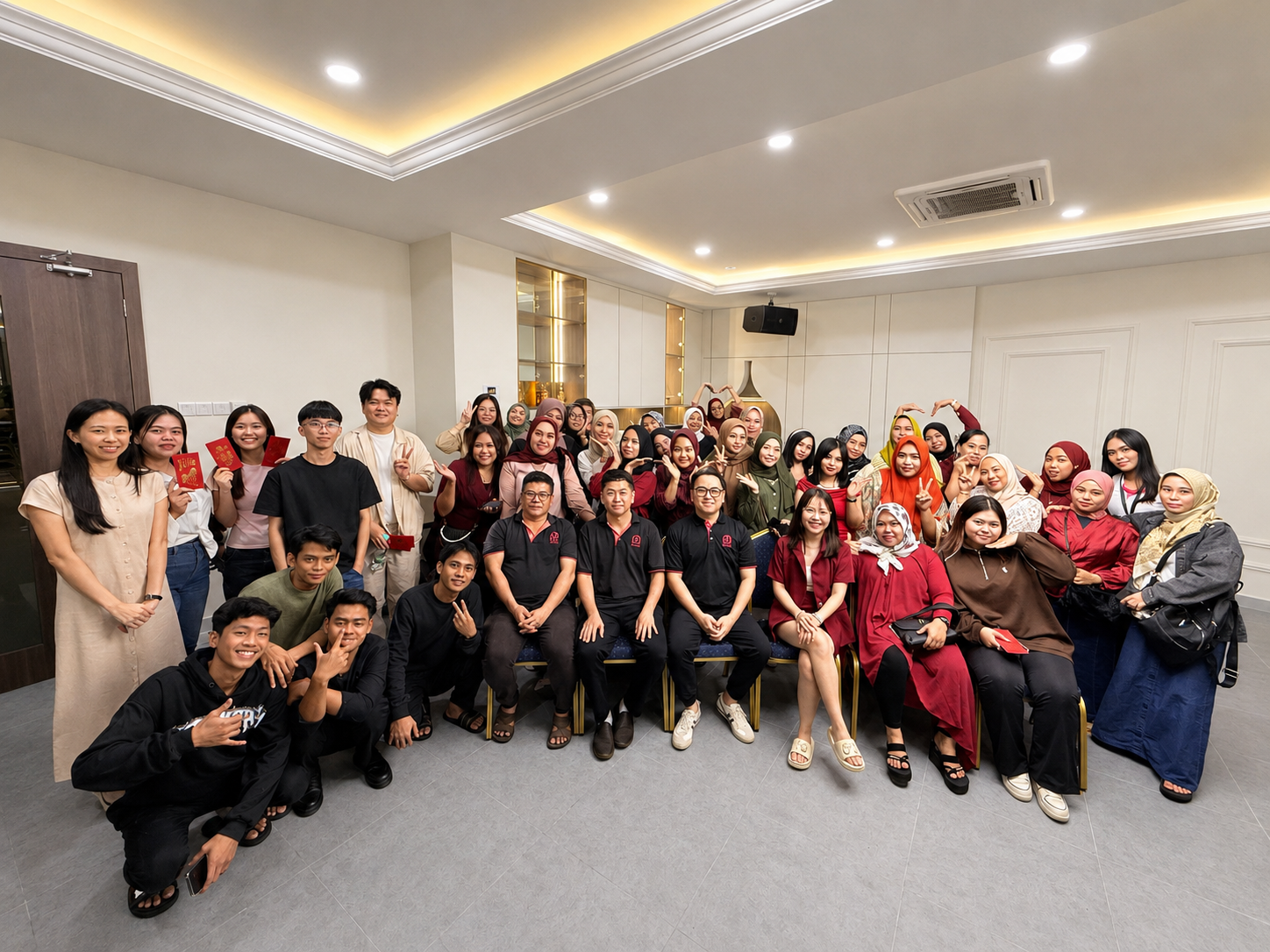 ANJU Johor Bahru property management team group event